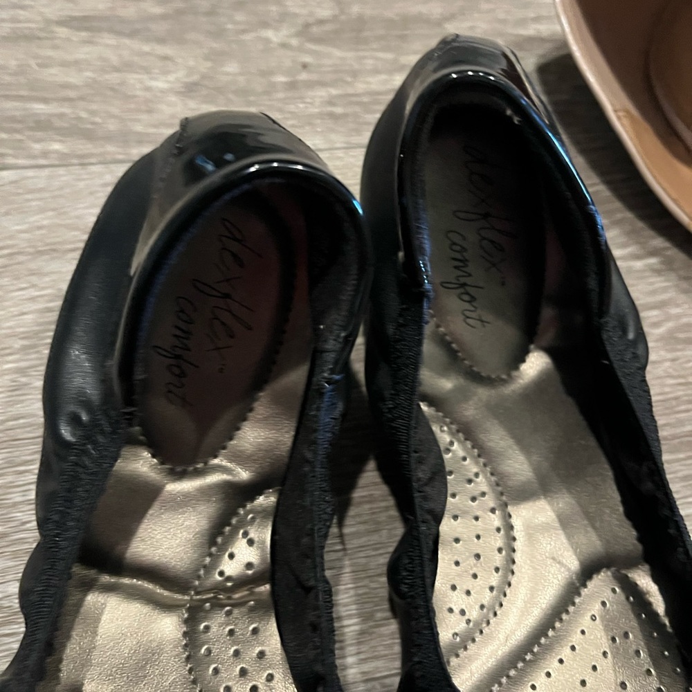 Black flats